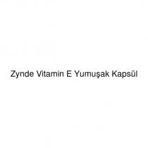 zynde vitamin e yumuşak kapsül