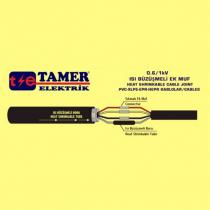 te tamer elektrik 0.6/1kv ısı büzüşmeli ek muf heat shrinkable cable joint pvc xlpe epr hepr kablolar cables ısı büzüşmeli boru heat shrinkable tube