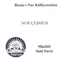 risale-i nur külliyatından nur çeşmesi envar neşriyat