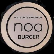 diet starts tomorrow noa burger