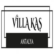 villa kaş antalya