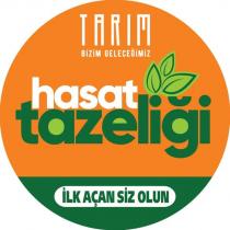 tarım bizim geleceğimiz hasat tazeliği ilk açan siz olun