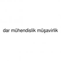 dar mühendislik müşavirlik