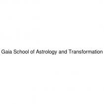 gaia school of astrology and transformation