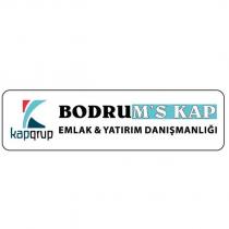 kapgrup bodrum's kap emlak&yatırım danışmanlığı