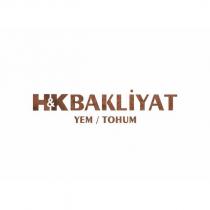 h&kbakliyat yem/tohum