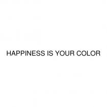 happiness is your color