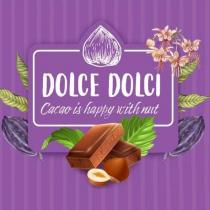 dolce dolci cacao is happy with nut