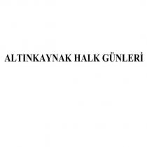altınkaynak halk günleri