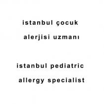 istanbul çocuk alerjisi uzmanı istanbul pediatric allergy specialist