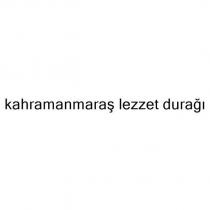 kahramanmaraş lezzet durağı