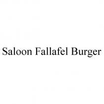 saloon fallafel burger