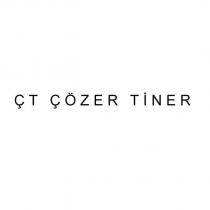 çt çözer tiner