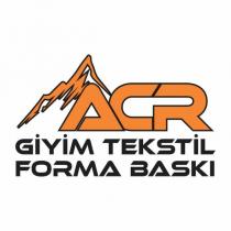 acr giyim tekstil forma baskı