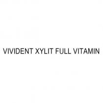 vivident xylit full vitamin