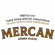 1937'den beri tariş üzüm birliği tarafından 10.000 üreticinin emeğinden mercan göbek rakısı