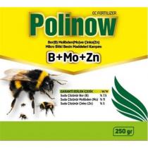 polinow ec fertilizer bor(b)molibden(mo) ve çinko(zn)mikro bitki besin maddeleri karışımı b+mo+zn 250gr