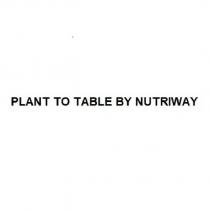 plant to table by nutriway