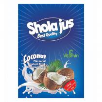 shola jus best quality coconut flavoured instant drink hindistan cevizi 10gr drink cold 2lt c vitamin