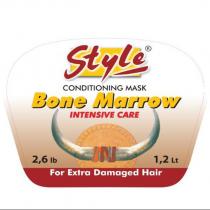 style conditioning mask bone marrow intensıve care 2,6 lb 1,2lt for extra damaged hair