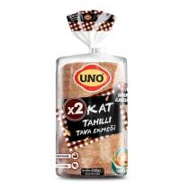uno x2 kat tahıllı tava ekmeği şeker ilavesiz protein kaynağı lif kaynağı tamtane