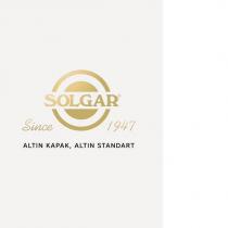 solgar since 1947 altın kapak altın standart