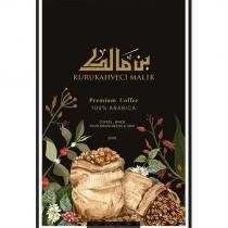 kurukahveci malik premium coffee 100% arabica coffee when your brain needs hug 250g