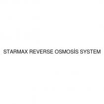 starmax reverse osmosis system