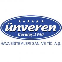 ünveren kuruluş:1950 hava sistemleri san. ve tic. a.ş.