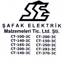 se şafak elektrik ct-100-2c ct-140-2c