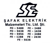 se şafak elektrik fd-5488 fd-5638 fd-5966 fe-1288