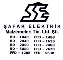 se şafak elektrik bd-1040 bd-2040 bd-2050 bd-5050 ffd-1288 ffd-1488