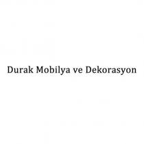 durak mobilya ve dekorasyon