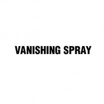 vanishing spray