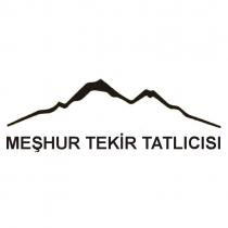 meşhur tekir tatlıcısı