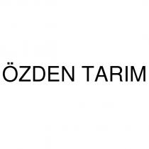 özden tarım