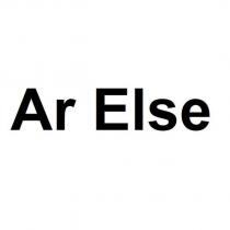 ar else