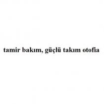 tamir bakım, güçlü takım otofia