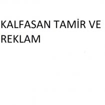 kalfasan tamir ve reklam