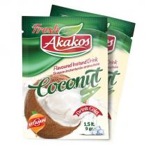 fresh akakos coconut flavoured instand drink dşrnk cold 1,5lt 9 gr vitamin