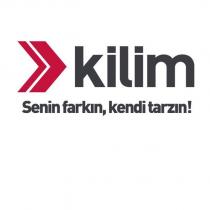 kilim senin farkın, kendi tarzın!