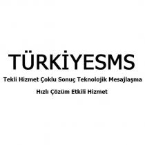 türkiyesms tekli hizmet çoklu sonuç teknolojik mesajlaşma hızlı çözüm etkili hizmet