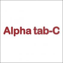 alpha tab-c