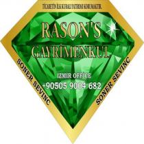 rason's gayrimenkul izmir office +90505 9004 682 soner sevınc ticaretin ilk kuralı yatırımı korumaktır.