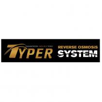 typer reverse osmosis system yaşamınızın sağlıklı yolu