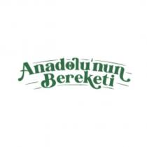 anadolu'nun bereketi