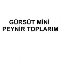 gürsüt mini peynir toplarım