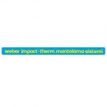 weber impact-therm mantolama sistemi