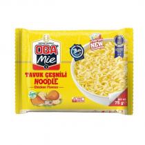 oba mie tavuk çeşnili noodle chicken flavour instant noodle yeni sos 3 dk hazır
