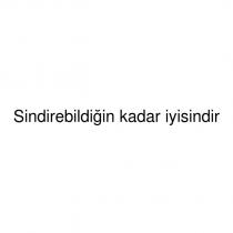 sindirebildiğin kadar iyisindir